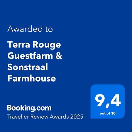 Terra Rouge Guestfarm & Sonstraal Farmhouse Koes Exterior photo